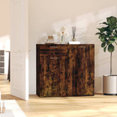Sideboard Grey Sonoma 80x36x75 cm Engineered Wood